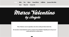 Desktop Screenshot of marco-valentino.com